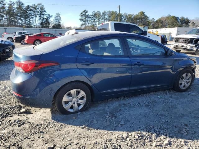 2016 Hyundai Elantra SE