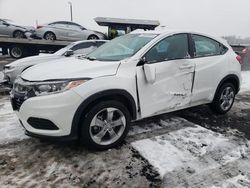 Salvage cars for sale at East Granby, CT auction: 2019 Honda HR-V LX