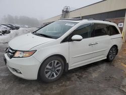 Salvage cars for sale from Copart Wheeling, IL: 2015 Honda Odyssey Touring