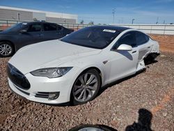 Salvage cars for sale from Copart Phoenix, AZ: 2016 Tesla Model S