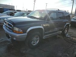 Salvage cars for sale from Copart Chicago Heights, IL: 2003 Dodge Durango SLT Plus