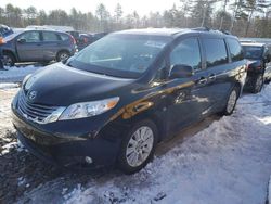 Toyota Sienna XLE Vehiculos salvage en venta: 2016 Toyota Sienna XLE