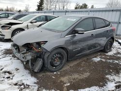 Salvage cars for sale at Bowmanville, ON auction: 2017 Ford Focus BEV