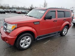 Salvage cars for sale from Copart Woodburn, OR: 2007 Dodge Nitro SLT