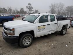 Salvage cars for sale from Copart Hampton, VA: 2017 Chevrolet Silverado C1500