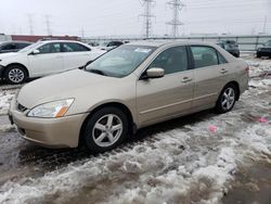 Salvage cars for sale from Copart Elgin, IL: 2003 Honda Accord EX