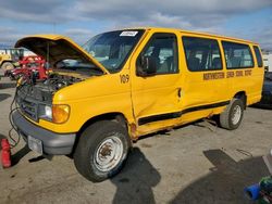 Ford salvage cars for sale: 2006 Ford Econoline E350 Super Duty Van