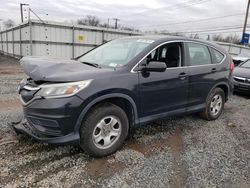 Salvage cars for sale at Hillsborough, NJ auction: 2016 Honda CR-V LX