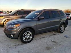 Salvage cars for sale from Copart New Braunfels, TX: 2010 Hyundai Santa FE SE