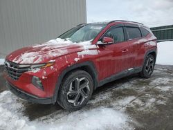 Salvage cars for sale from Copart Duryea, PA: 2022 Hyundai Tucson Limited