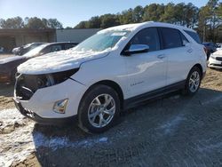 Chevrolet Equinox Premier salvage cars for sale: 2018 Chevrolet Equinox Premier