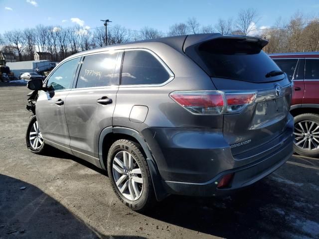 2015 Toyota Highlander LE