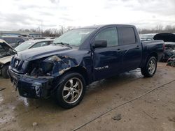 Salvage cars for sale from Copart Louisville, KY: 2008 Nissan Titan XE