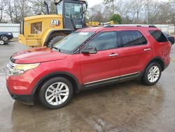 Salvage cars for sale at Savannah, GA auction: 2012 Ford Explorer XLT