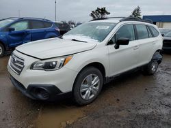 2015 Subaru Outback 2.5I en venta en Woodhaven, MI