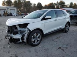 Salvage cars for sale at Mendon, MA auction: 2021 Ford Edge SEL