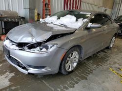 Salvage cars for sale at Mcfarland, WI auction: 2016 Chrysler 200 Limited
