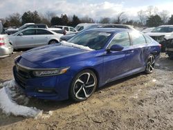 Salvage cars for sale at Madisonville, TN auction: 2019 Honda Accord Sport