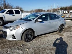 Toyota Corolla l salvage cars for sale: 2014 Toyota Corolla L