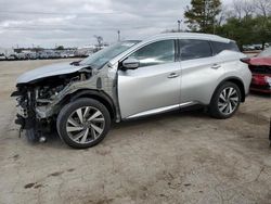 Nissan Murano SL salvage cars for sale: 2021 Nissan Murano SL