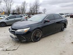 Salvage cars for sale from Copart Cicero, IN: 2016 Toyota Camry LE