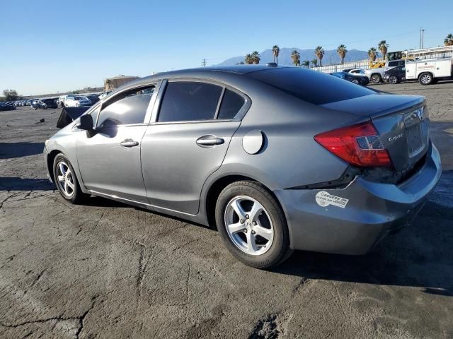 2012 Honda Civic Natural GAS