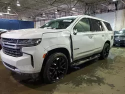 Chevrolet Vehiculos salvage en venta: 2022 Chevrolet Tahoe K1500 LT