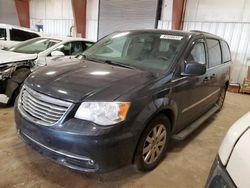Salvage cars for sale at Lansing, MI auction: 2013 Chrysler Town & Country Touring