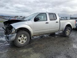 Salvage trucks for sale at Eugene, OR auction: 2007 Nissan Frontier Crew Cab LE