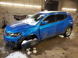 Salvage cars for sale from Copart Angola, NY: 2019 Jeep Compass Latitude
