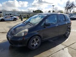 Salvage cars for sale from Copart Sacramento, CA: 2008 Honda FIT