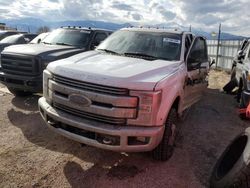 Vehiculos salvage en venta de Copart Colorado Springs, CO: 2018 Ford F350 Super Duty