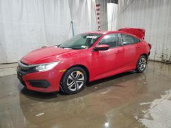 Salvage cars for sale from Copart Central Square, NY: 2016 Honda Civic LX