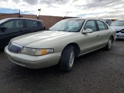Salvage cars for sale at Albuquerque, NM auction: 1997 Lincoln Continental