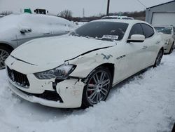 Salvage cars for sale from Copart Chicago Heights, IL: 2014 Maserati Ghibli S