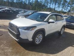 Salvage cars for sale at Harleyville, SC auction: 2024 Toyota Corolla Cross LE