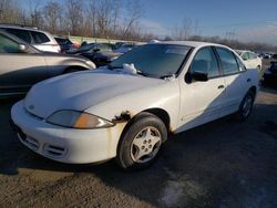 Salvage cars for sale at Leroy, NY auction: 2001 Chevrolet Cavalier Base