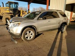 Salvage cars for sale at Billings, MT auction: 2010 GMC Acadia SLE