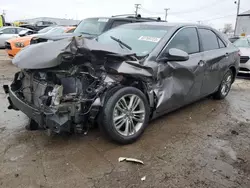 Salvage cars for sale at Chicago Heights, IL auction: 2017 Toyota Camry LE