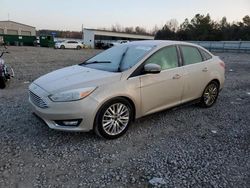 Ford Focus Titanium salvage cars for sale: 2017 Ford Focus Titanium