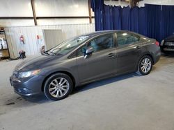 Honda Civic EX salvage cars for sale: 2012 Honda Civic EX