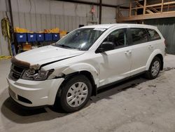 Salvage cars for sale from Copart Sikeston, MO: 2014 Dodge Journey SE