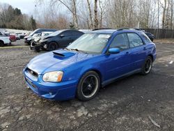 Subaru WRX salvage cars for sale: 2004 Subaru Impreza WRX