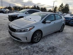 Vehiculos salvage en venta de Copart Denver, CO: 2017 KIA Forte LX