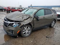 Salvage cars for sale from Copart Woodhaven, MI: 2023 Chevrolet Equinox LT