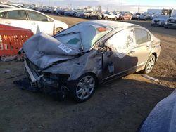 Salvage cars for sale from Copart Brighton, CO: 2009 Honda Civic LX