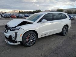 Salvage cars for sale at Las Vegas, NV auction: 2023 Cadillac XT6 Sport Platinum