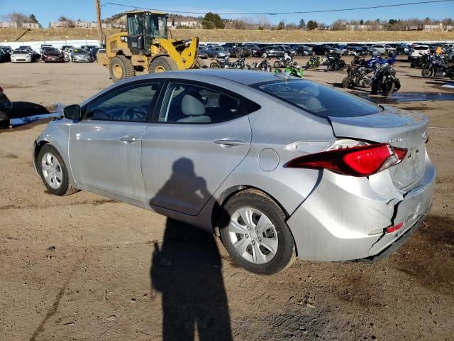 2016 Hyundai Elantra SE