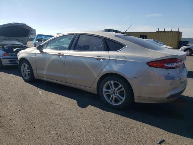 2018 Ford Fusion SE Hybrid