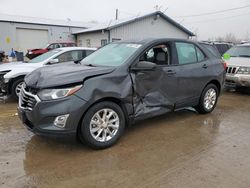 Salvage cars for sale from Copart Pekin, IL: 2018 Chevrolet Equinox LS